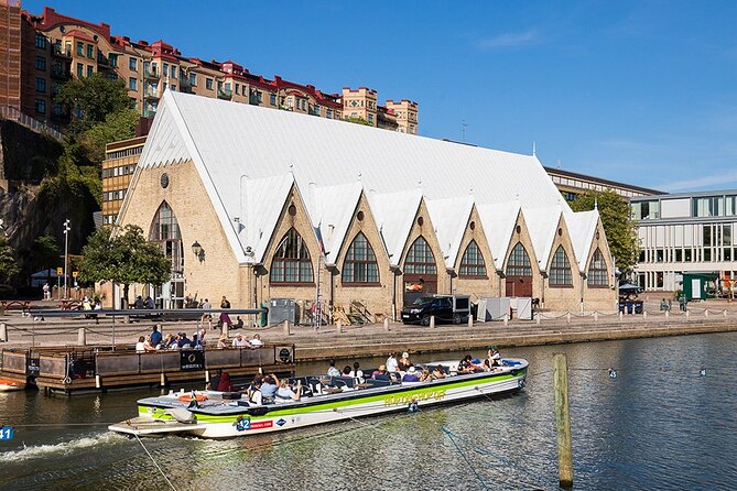 24h Gothenburg Hop-On Hop-Off Boat Tour - Lejontrappan, central streets, and a proper fika