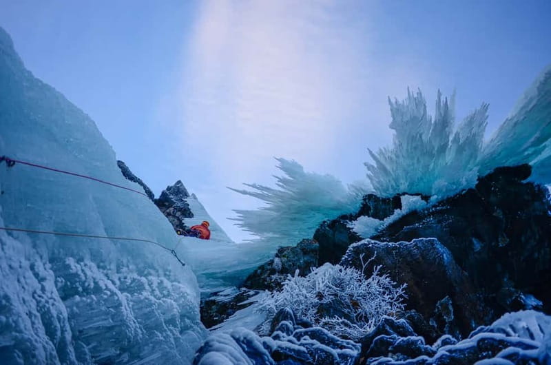 Abisko: Ice Climbing for All Levels with Certified Guide - From Hotel Pickup to the Icefall