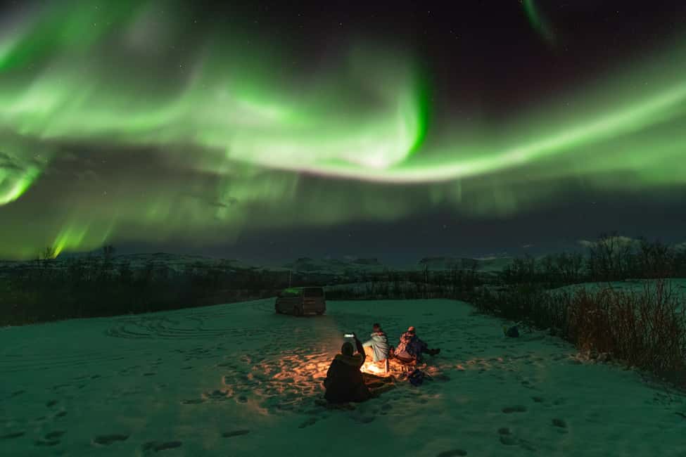 Abisko: Northern Lights Photography Tour with Dinner - Key points before you book