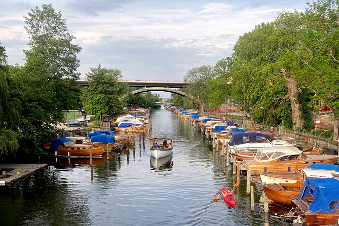 Discover Stockholm by Vintage Wooden Boat - Stadshuset from the water