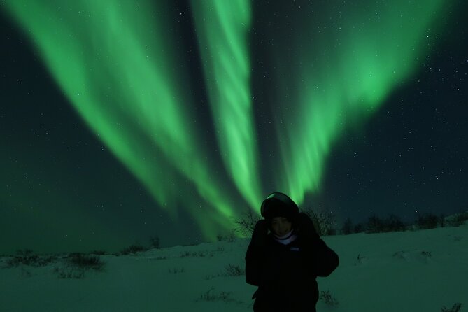 Enjoy the Aurora show on top of the mountain inc tipi dinner - Small details that make the evening easier