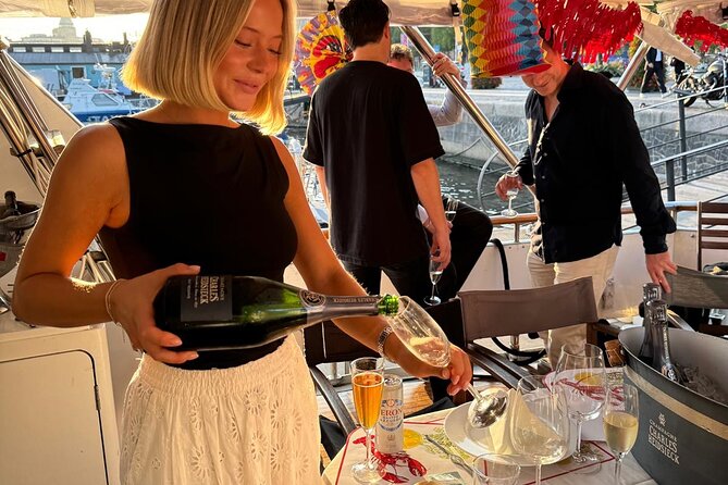 Exclusive Yacht Tour of Stockholm: sunset, dinner, lunch, cruise - Blasieholmen’s Grand Hotel And Nationalmuseum