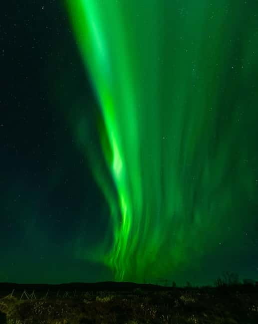 Experience the majestic Auroras Kiruna-Abisko & lodge dinner - Photos are a useful part of the package