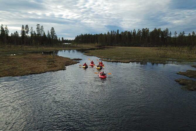 Family Packraft tour in Sälen - How demanding is the four-hour schedule?