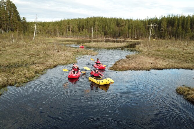 Family Packraft tour in Sälen - The value of a $149.17 price