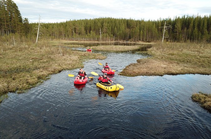 Family Packraft tour in Sälen - Weather, cancellations, and planning risk