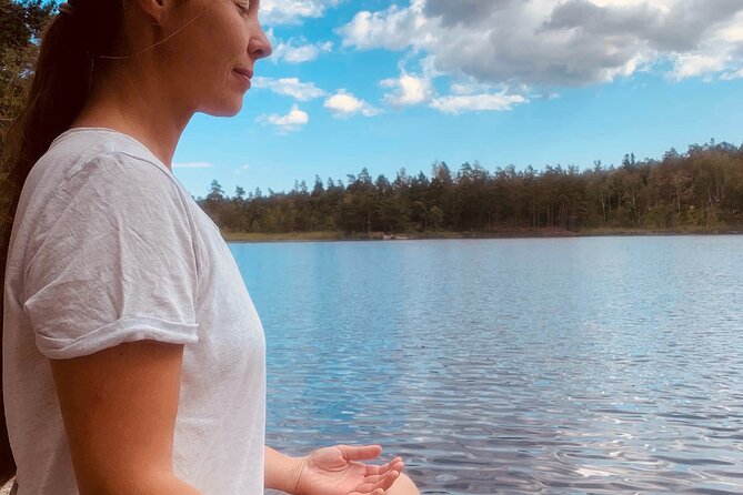 Forestbathing Slow Walking and Healing Spring Water, Stockholm - From pickup to the Nackareservatet trail