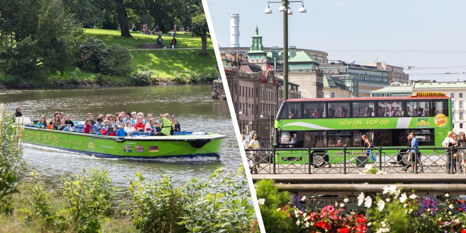 Gothenburg: 24 Hour Hop On–Hop Off Bus and Boat Tour - Six useful things to know before you board