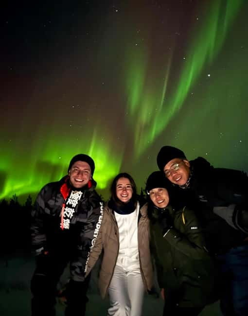Guarantee Northern Lights Hunt by Minibus With Local Guide - Is $104 a fair price from Rovaniemi?