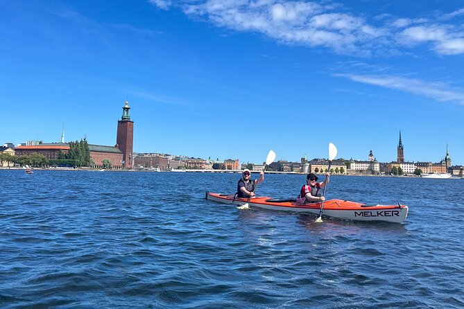 Guided Kayak Tour in Central Stockholm - Why Stockholm looks different from a kayak