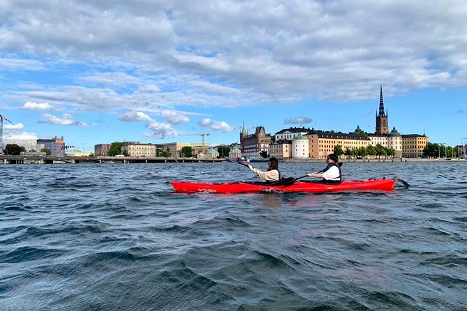 Guided Kayak Tour in Central Stockholm - Weather is part of the bargain