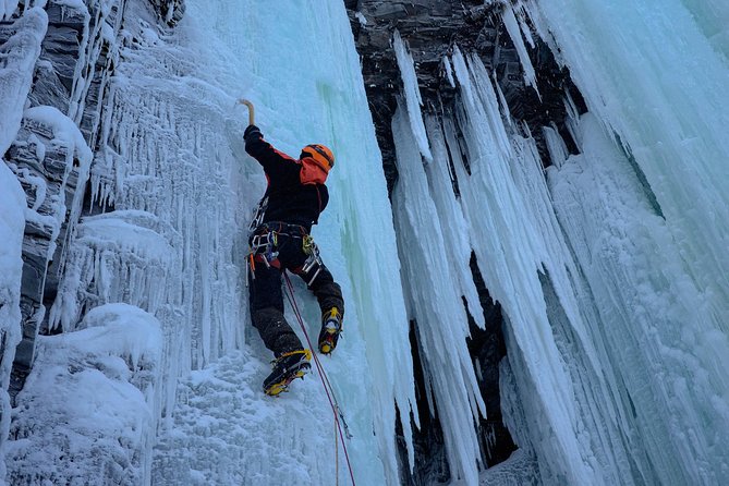 Ice Climbing Experience with Certified Guide - What makes this Abisko climb special
