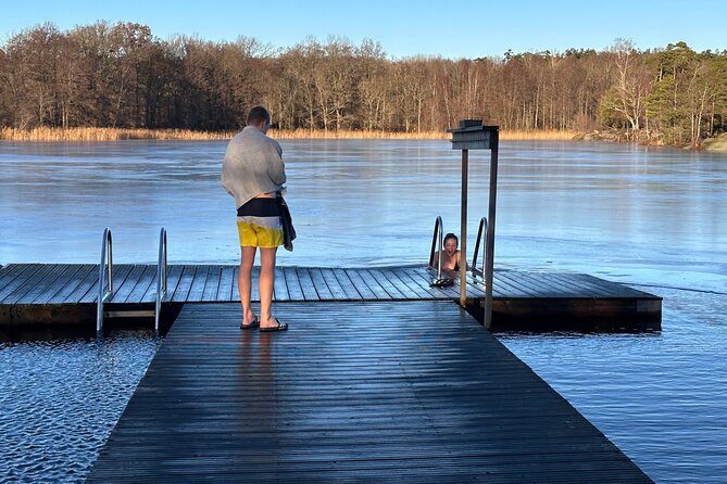 Icebathing and Sauna, Forest Hike and Fireplace Lunch - Private - Organic lunch beside an open fireplace