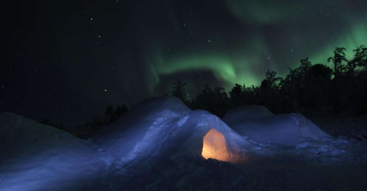 Kiruna: Build your own igloo overnight Tour - Key points before you book
