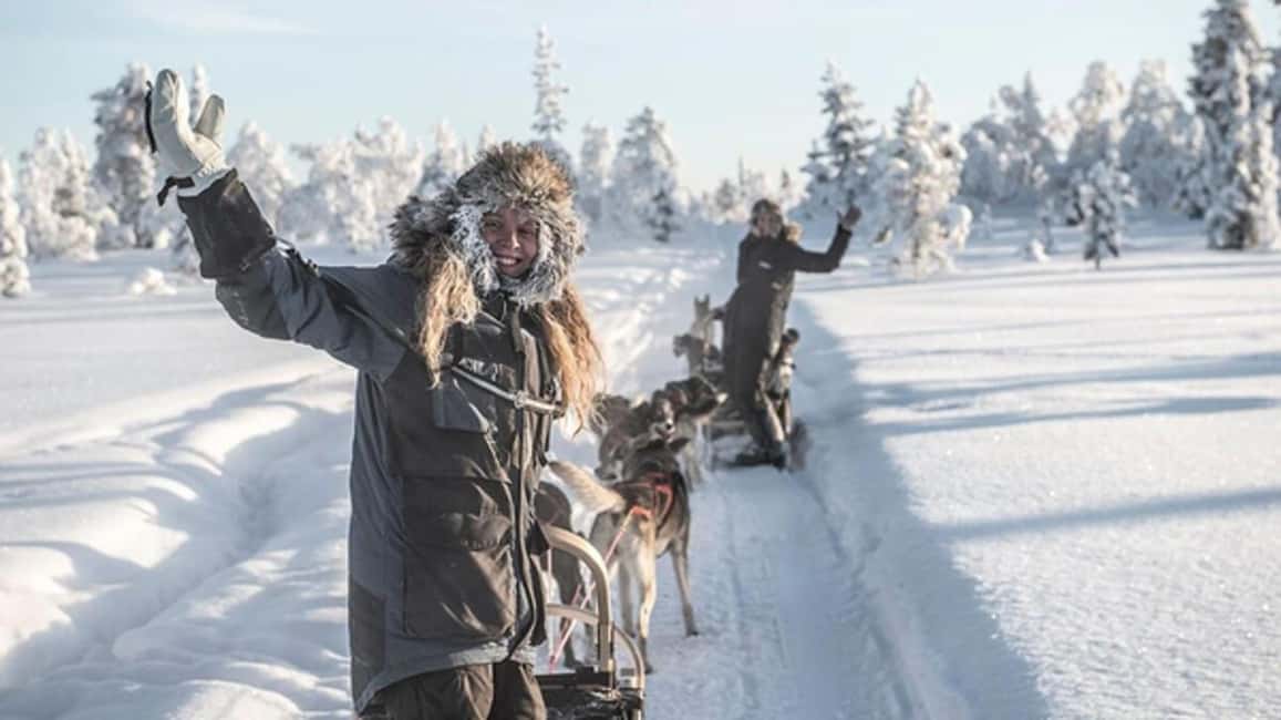 Kiruna: Drive Your Own Team Lunch Tour - The pickup from Kiruna keeps the morning simple