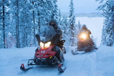 Guided Snowmobile Tour with Coffee Break