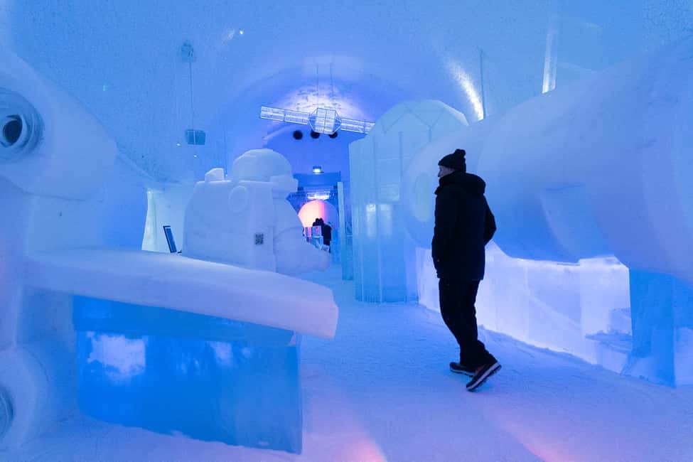 Kiruna: Icehotel and Sami Camp Day Trip - A four-hour route with a small-group feel