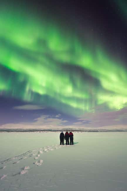 Kiruna: Northern Lights Chase with Car - The drive into the Arctic night
