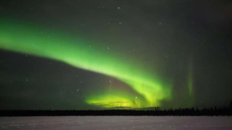 Kiruna: Snowshoe Trek with Aurora Hunt and Warm Beverage - Getting dressed for Kiruna’s winter night