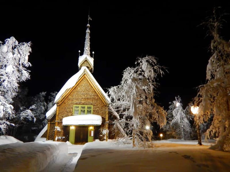 Lapland: A day on the trail of the Sami indigenous people - Jillesnåle chapel and northern religious history