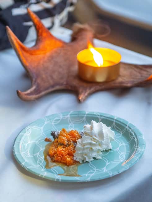 Luleå: Meet the Reindeer, Sámi Flavors & Stories by the Fire - Tasting Mállás and local sweets