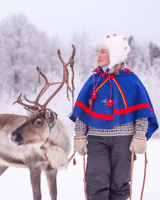Luleå: Sami Culture & Reindeer Winter Experience - Inside the lávvu beside the árran