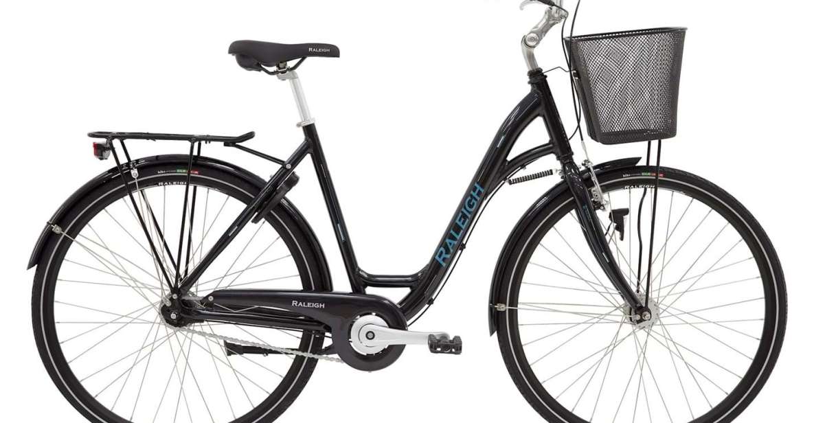 Malmö: City Bike Rental - What the 7-speed city bike is designed to do