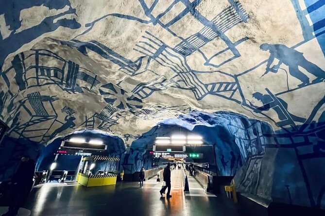 Metro Art Tour Stockholm - Solna Centrum and the outer part of the route