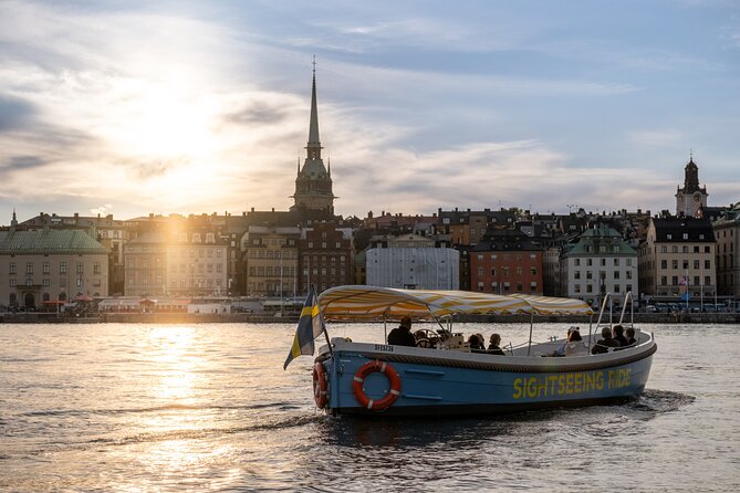 Open Electric Boat Ride in Stockholm with Live-Guide - Quick points before you book