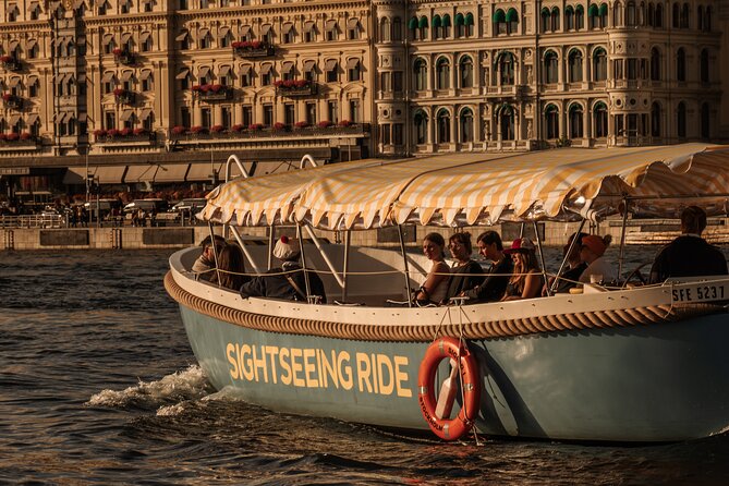 Open Electric Boat Ride in Stockholm with Live-Guide - Boarding at Skeppsbron 2