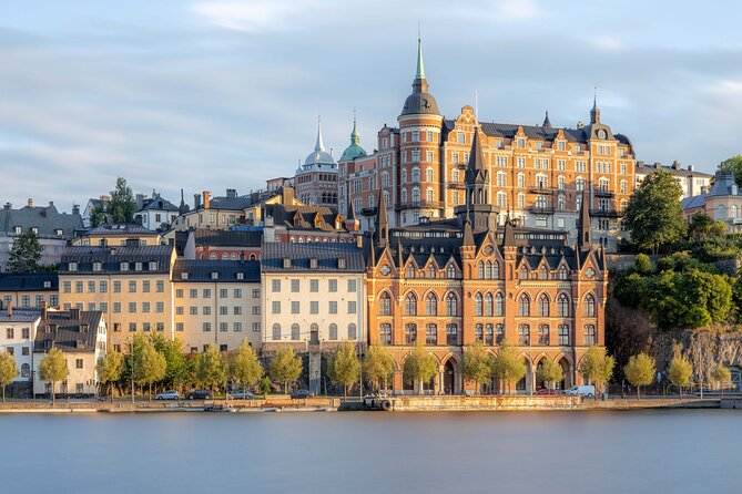 Private Golden Hour Photo Walk in Stockholm - City Hall and a Swedish fika by the water