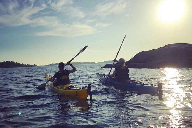 PRIVATE Sunset Kayaking in Stockholm Archipelago Nature Reserve - Key points to know before you book