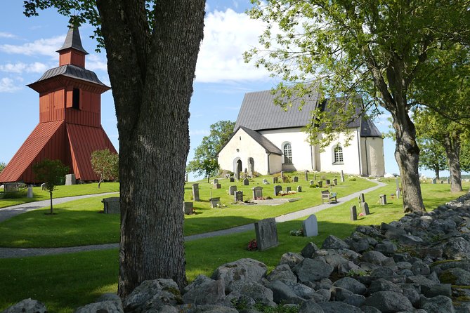 Private Tour: Swedish History Day Trip to World Heritage Candidate Markim-Orkesta from Stockholm - Orkesta Church and a Viking called Ulv