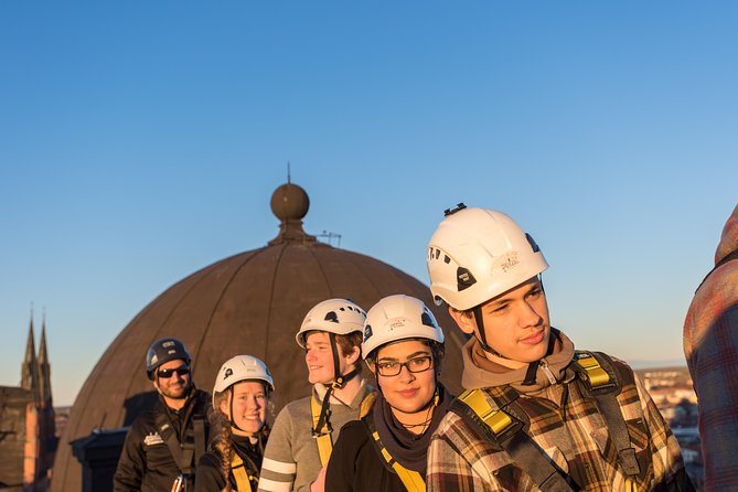 Roofwalking on the worlds greatest pink castle! - Key points to know before you book
