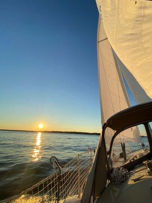 Sail & See -Private sailing Tour with Swimming & Sightseeing - Sailing toward Drottningholm Palace