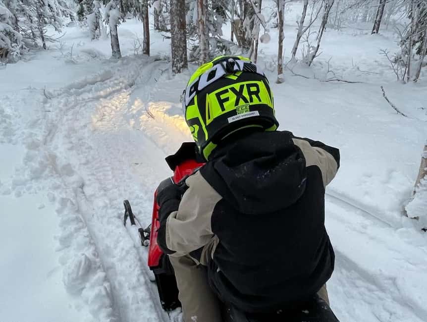Sälen: Mini Snowmobile Adventure on Private Track - Key points to know before you ride