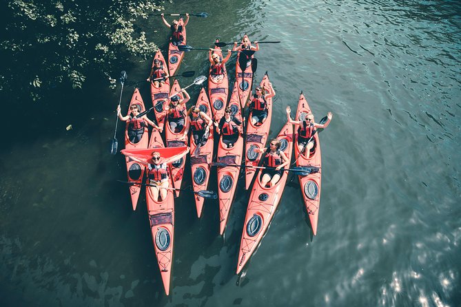 Self-Guided Kayak Adventure In Central Stockholm (One-man kayak) - Stockholm City Hall from the water