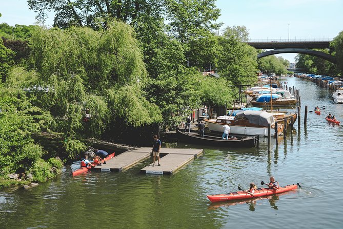 Self-Guided Kayak Adventure In Central Stockholm (One-man kayak) - Old Town from a lower, quieter viewpoint
