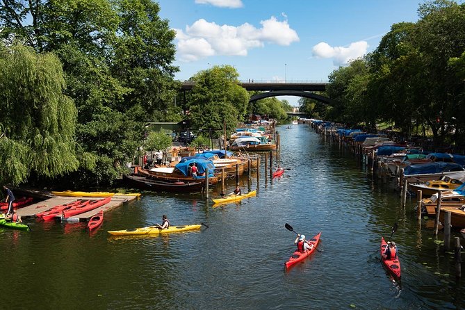 Self-Guided Kayak Adventure In Central Stockholm (Two-man kayak) - Starting at Långholmen Kajak Uthyrning