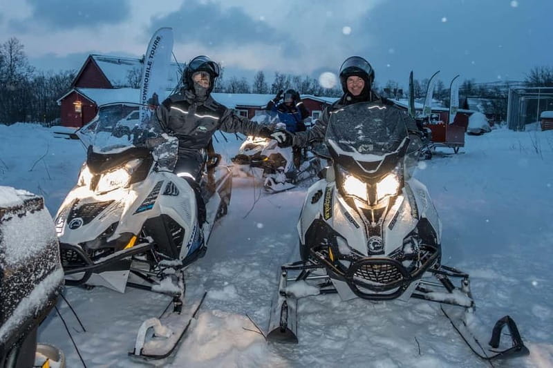 Snowmobile Adventure Abisko (Drive your own) - Following snowy trails through Abisko