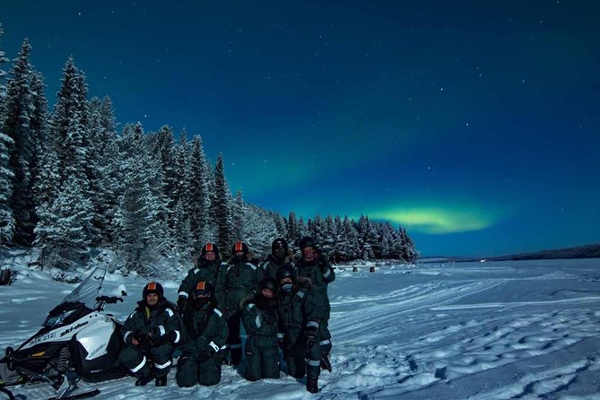 Snowmobile Aurora Expedition with dinner - A Lapland dinner beside the fire