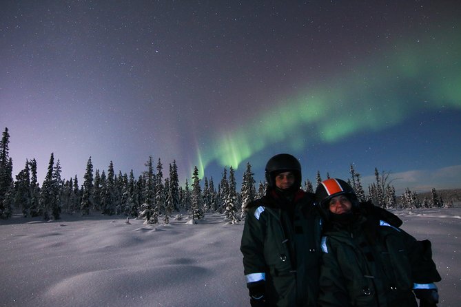 Snowmobile Aurora Expedition with dinner - What the $259.35 price gets you