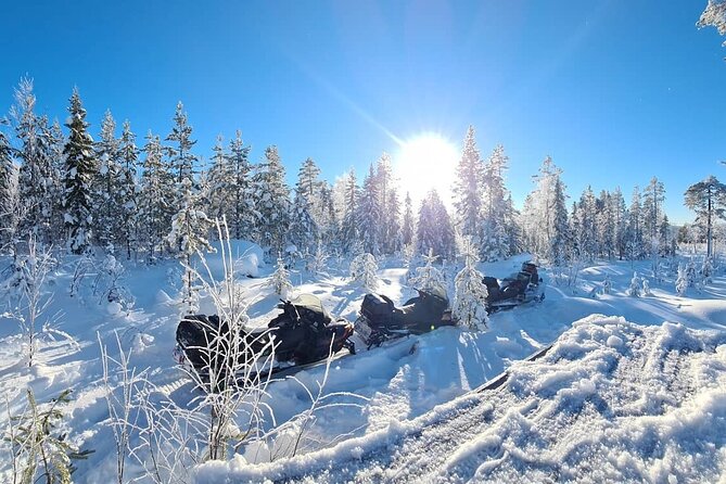 Snowmobile tour - What the cold really feels like