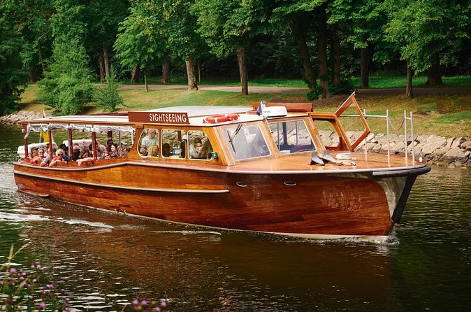 Stockholm Archipelago Tour by Classic Wooden Boat with Guide - The calm waters of the Royal Djurgården Canal