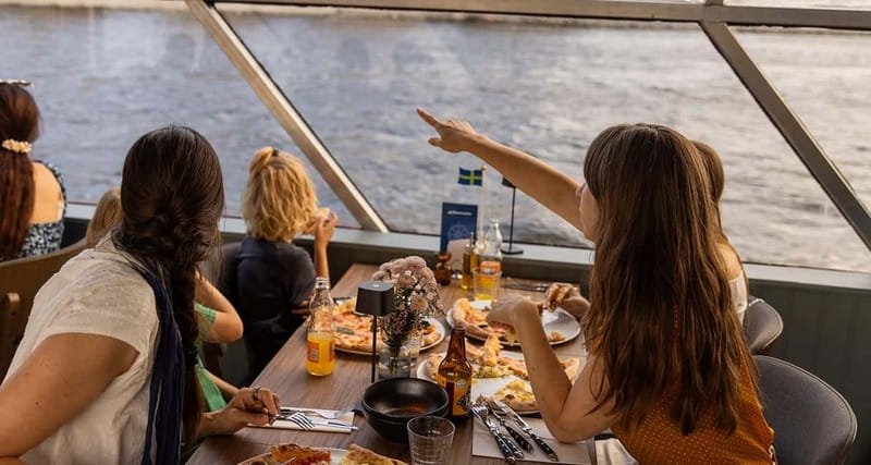 Stockholm: City Cruise with Fresh Pizza - Key points to know before booking