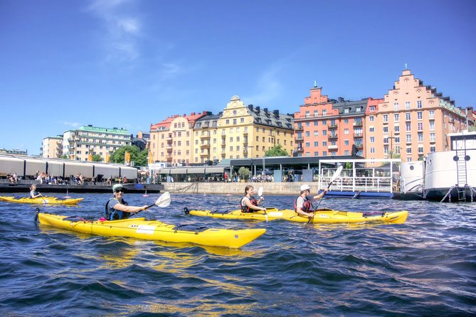 Stockholm City Kayak Tour - Around Långholmen and its old boats