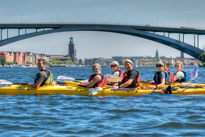 Stockholm City Kayak Tour - Summer, winter, and the physical effort