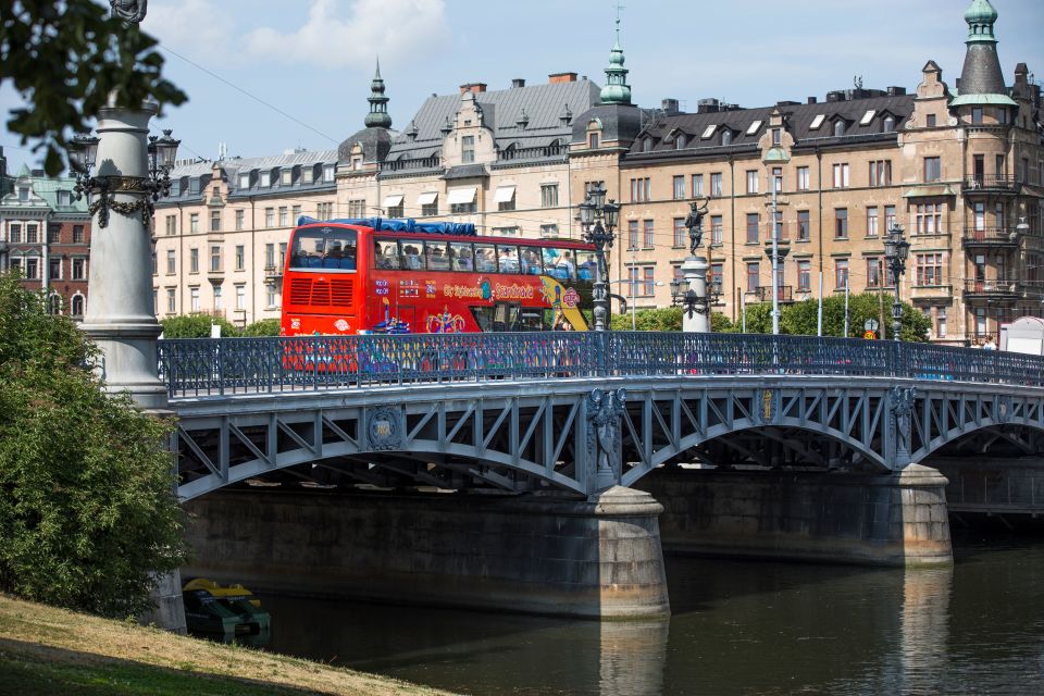 Stockholm: City Sightseeing Hop-On Hop-Off Bus Tour - The optional boat tour adds a useful second view