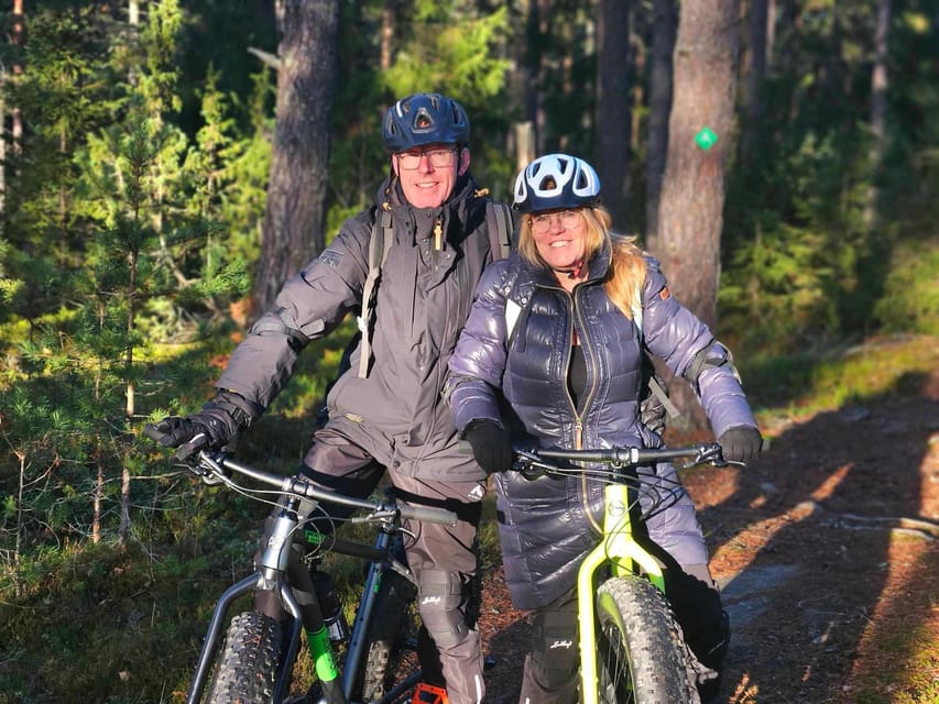 Stockholm: Fat Bike Forest Adventure with Lunch and Sauna - Leaving Stockholm for Kallhäll’s forest trails