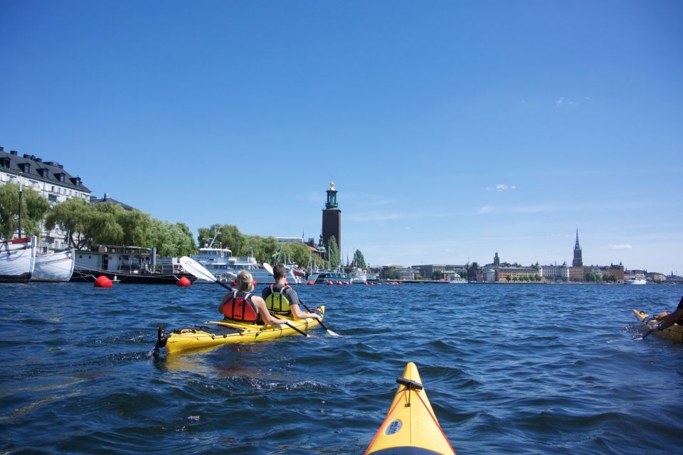 Stockholm: Guided Kayak City Tour & Optional Midsummer Meal - The morning paddle: sightseeing with a little exercise
